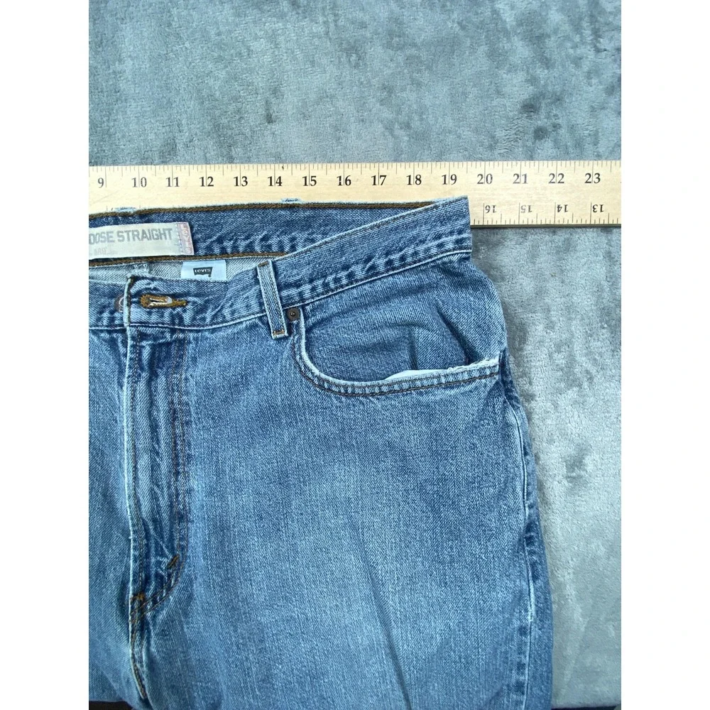 Vintage Levis Jeans Mens 38x32 (Fit 38x31)‎ Blue 569 Loose Wide Baggy Denim Y2K